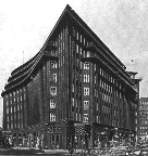 Das Chile-Haus
(Abb. aus: Lange, R.: Architekturf&uuml;hrer Hamburg, 1995, S. 30)